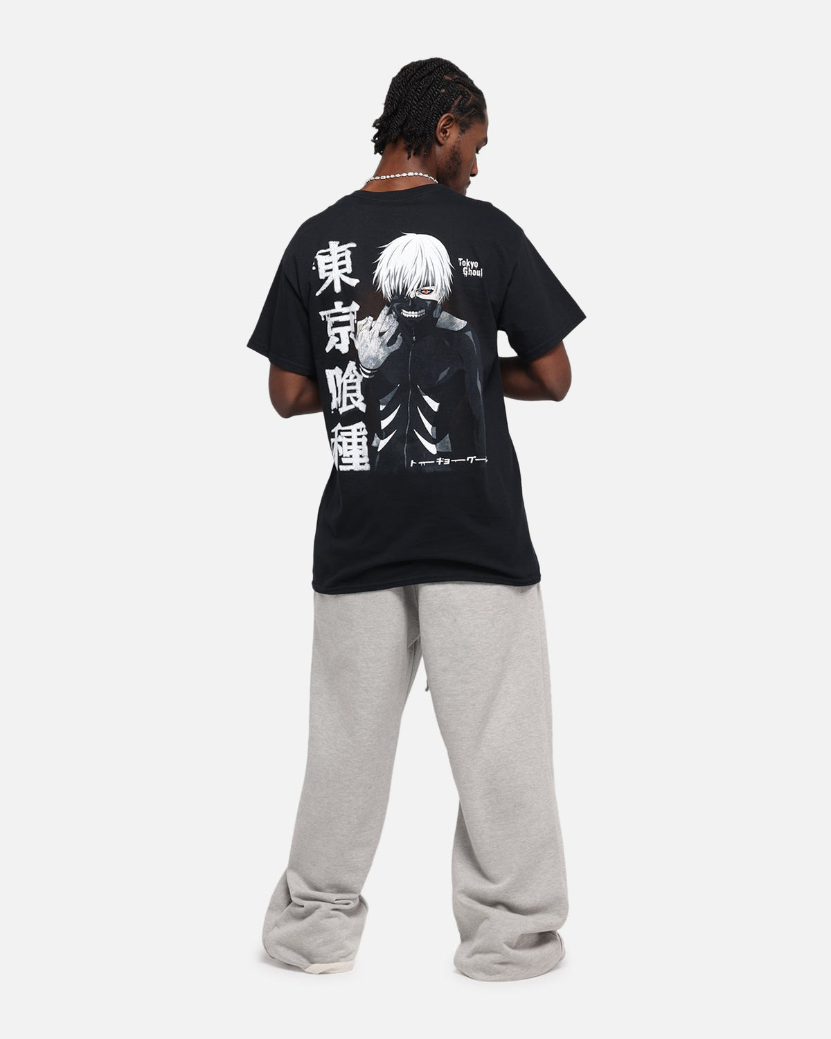 Goat Crew X Tokyo Ghoul Kaneki T-Shirt Black