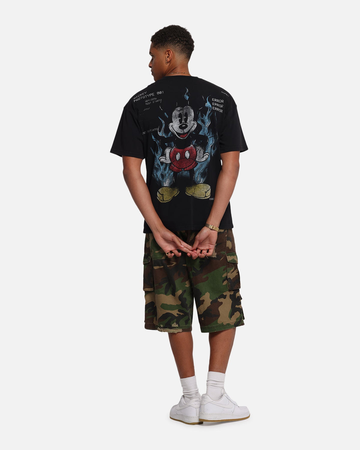 73Studio Disney Mickey Prototype 001 T-Shirt Black