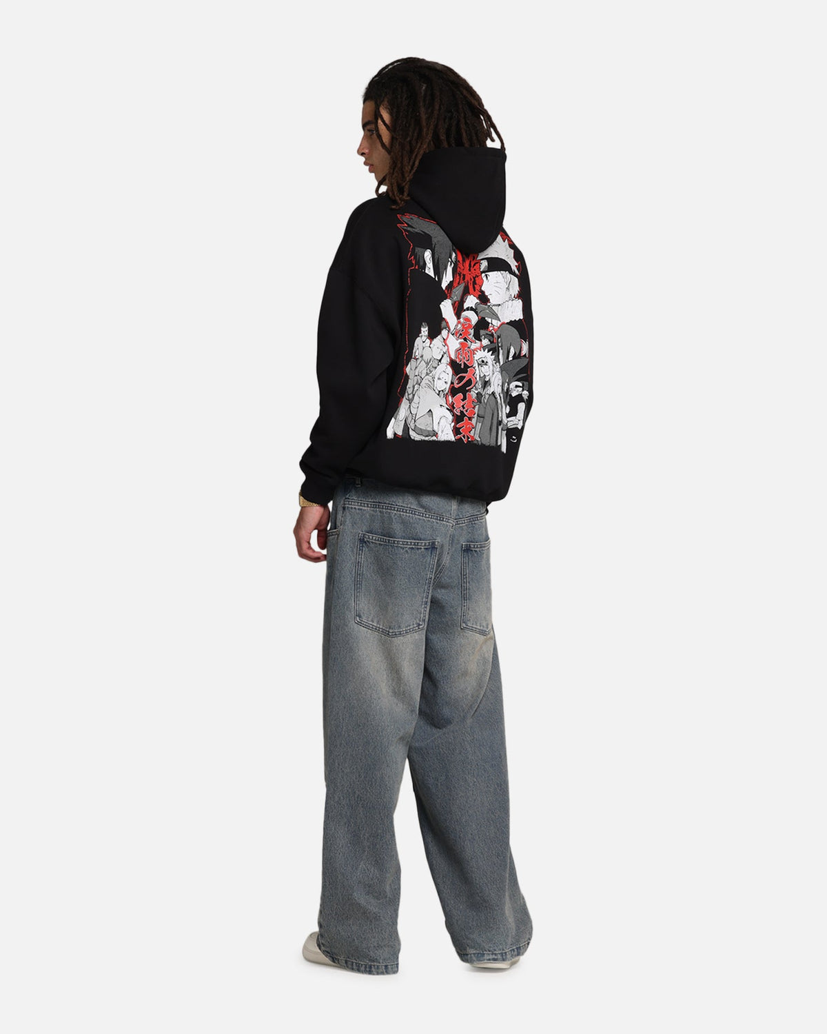 73Studio X Naruto The End Of Tears Premium Hoodie Black