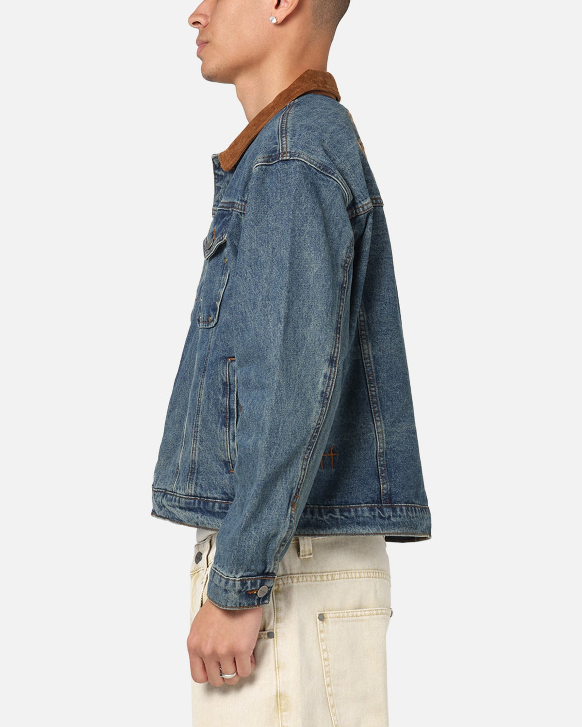 Saint Morta Rodeo Drive Denim Jacket Dirty Blue