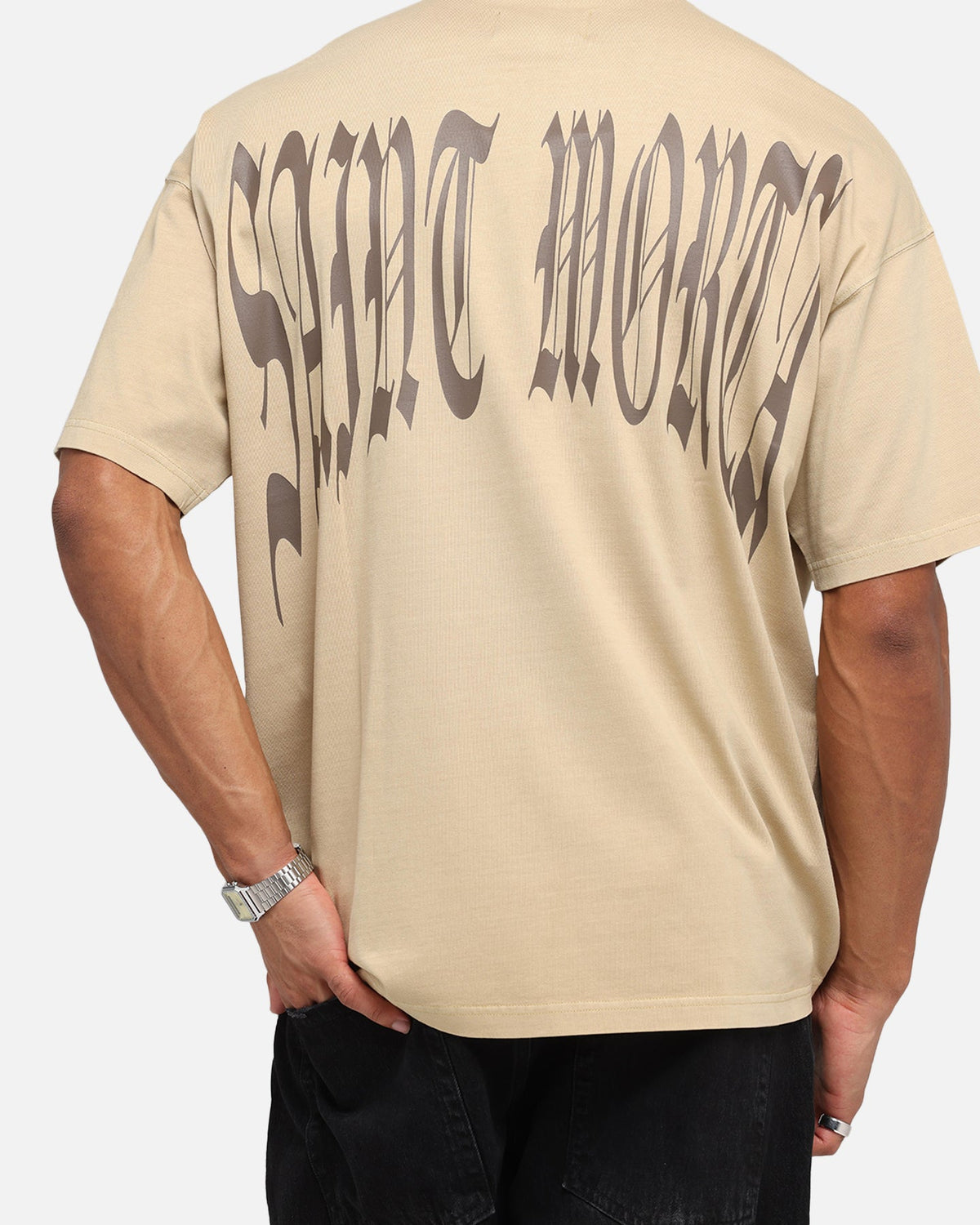 Saint Morta Vill Park Boxy T-Shirt Pigment Stone