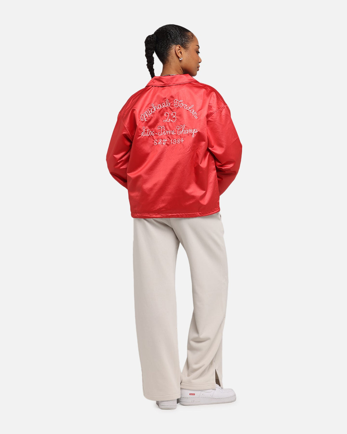 Jordan Women's Coaches Jacket Varsity Red