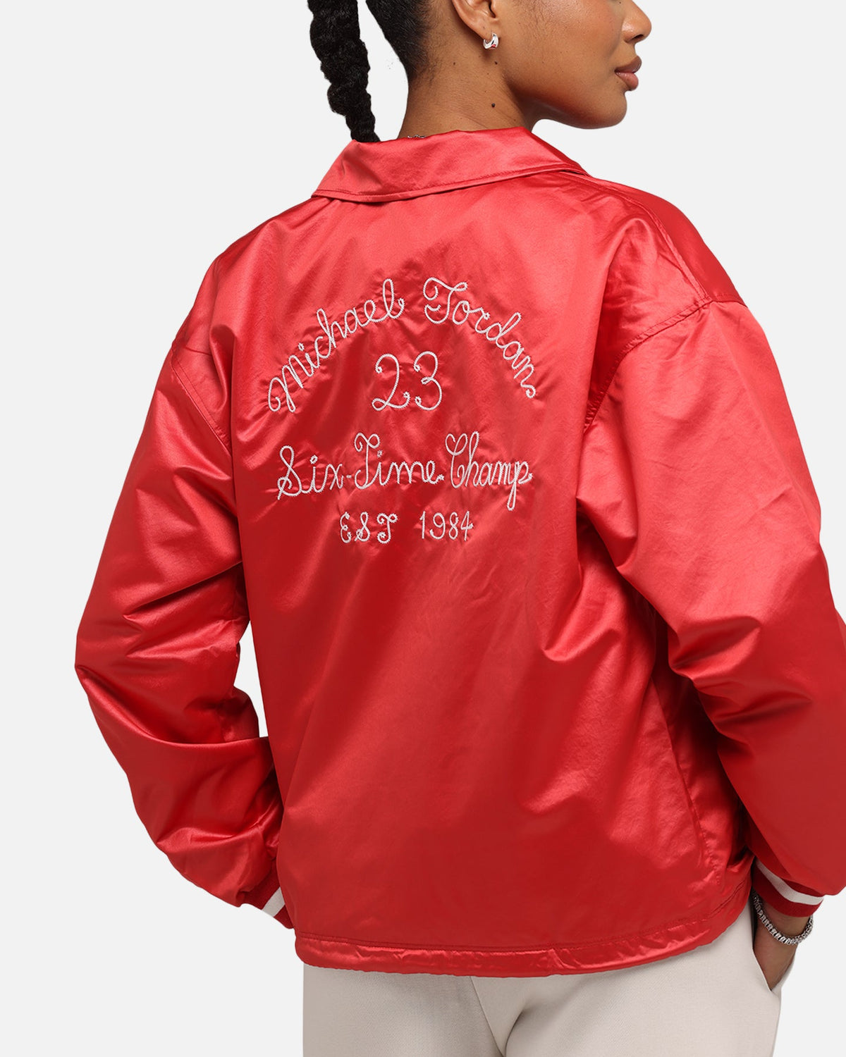 Jordan Women's Coaches Jacket Varsity Red