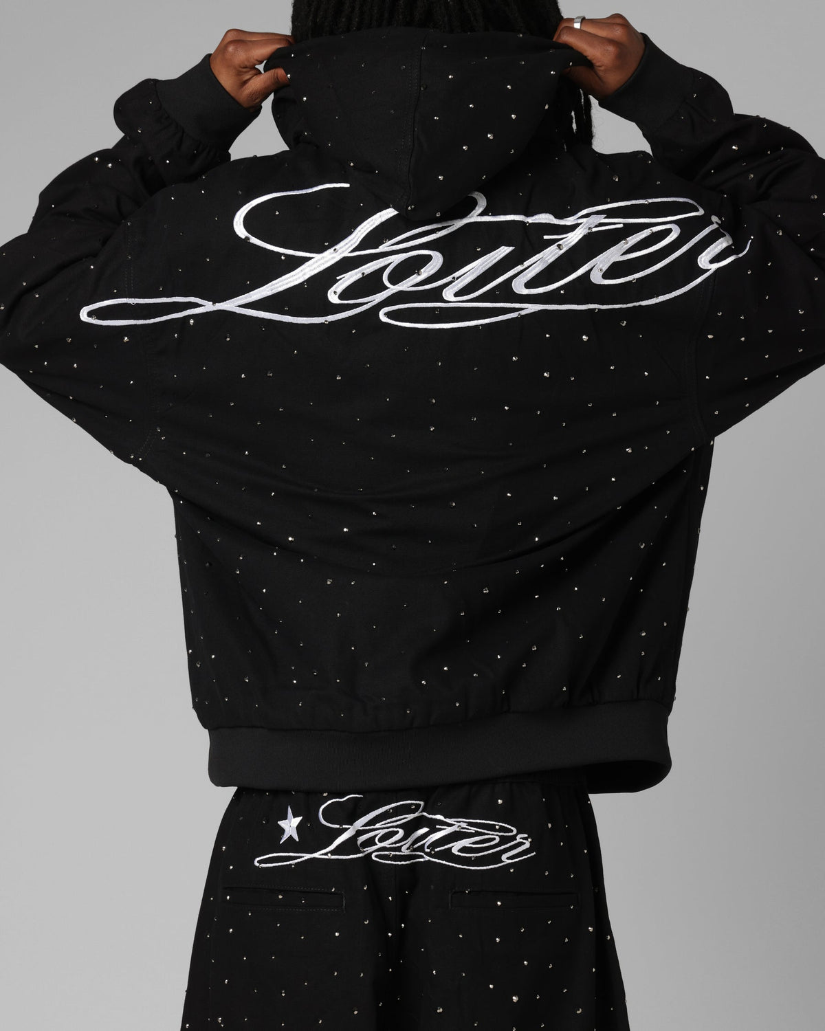 Loiter Hail Storm Premium Hoodie Black