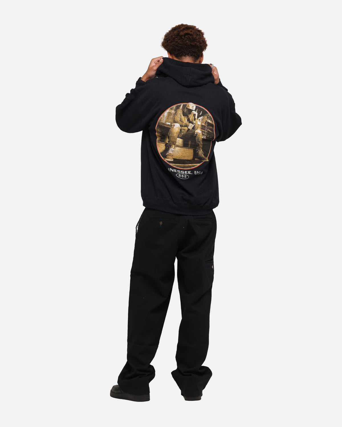 Morgan Wallen Morgan Tennessee Hoodie Black