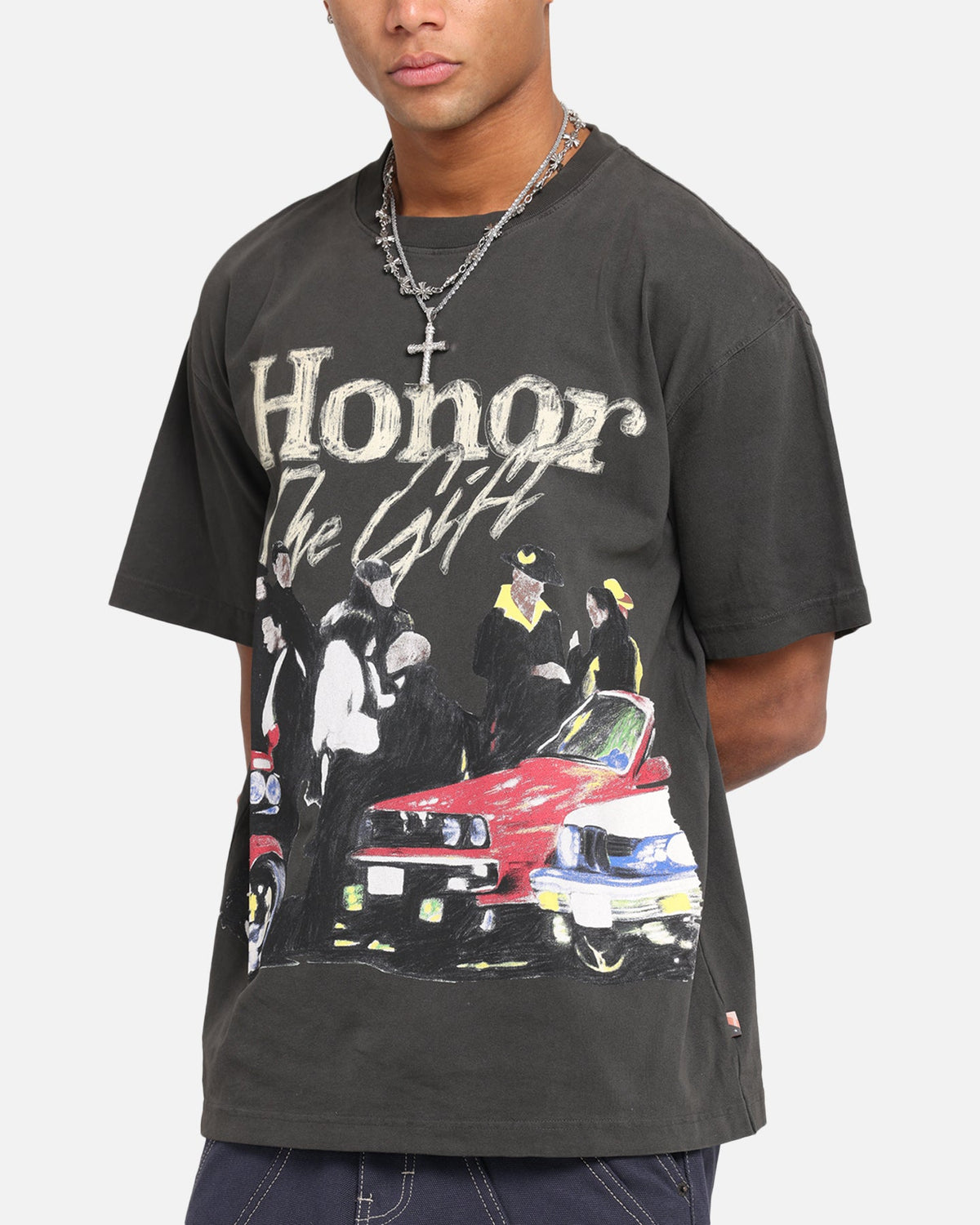 Honor The Gift Shift T-Shirt Black