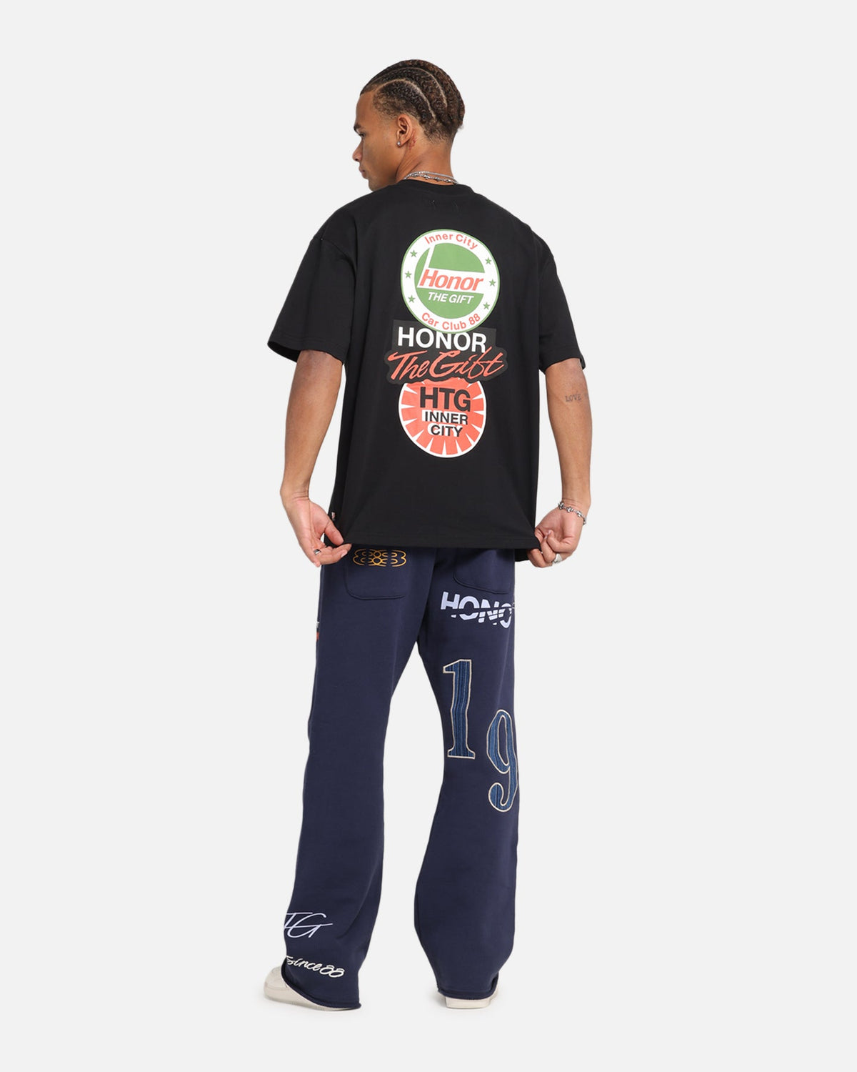 Honor The Gift Auto T-Shirt Black