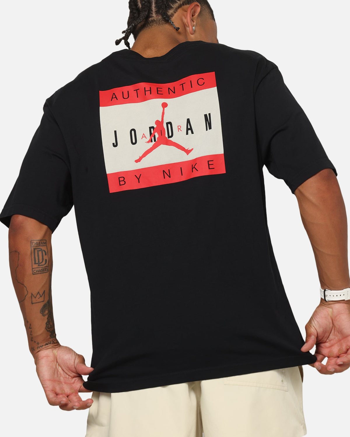Jordan Jumpman Brand Authentic T-Shirt Black/University Red