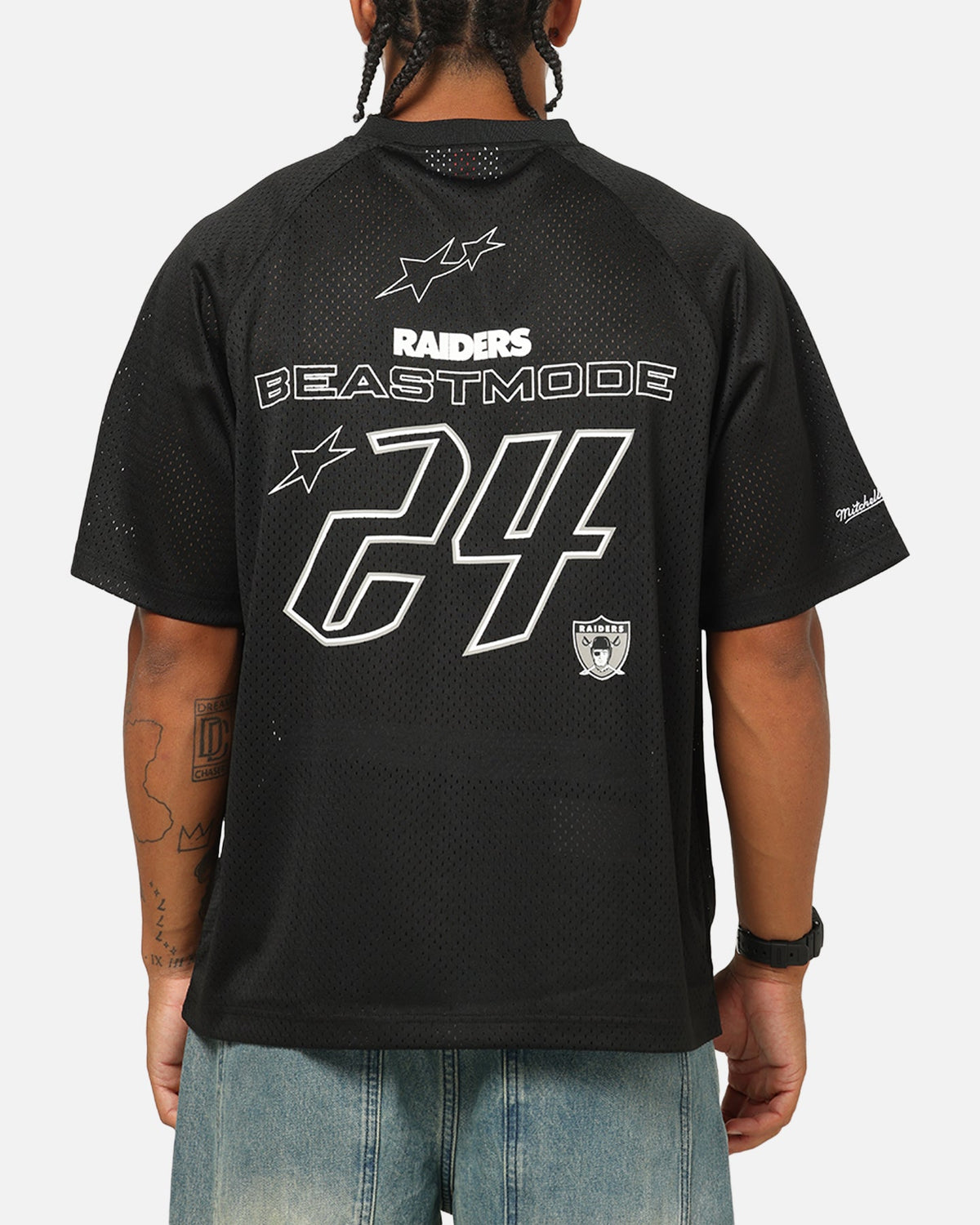 Mitchell & Ness Las Vegas Raiders Beastmode Jersey Black