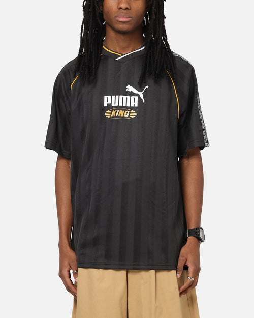 Puma King Relaxed Football Jersey Black