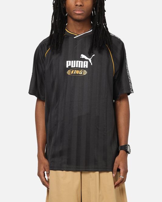 Puma King Relaxed Football Jersey Black