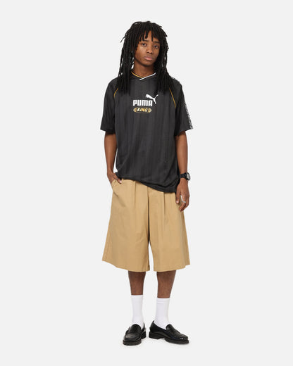 Puma King Relaxed Football Jersey Black