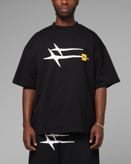 Loiter Hybrid Premium T-Shirt Black