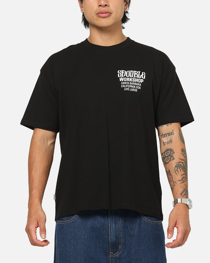S Double Workshop T-Shirt Black