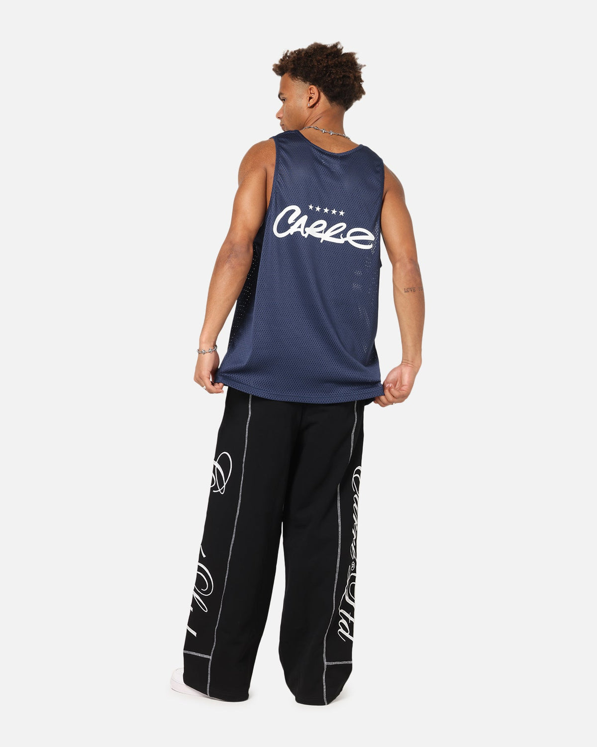 Carre Nova Sports Singlet Navy