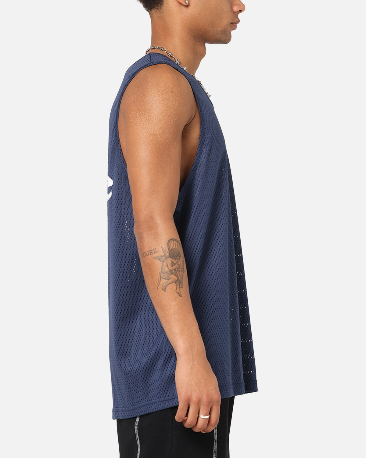 Carre Nova Sports Singlet Navy