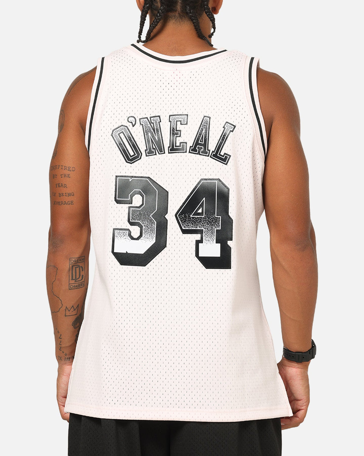Mitchell & Ness Los Angeles Lakers Shaquille O'Neal LA Champ Swing Jersey Pink