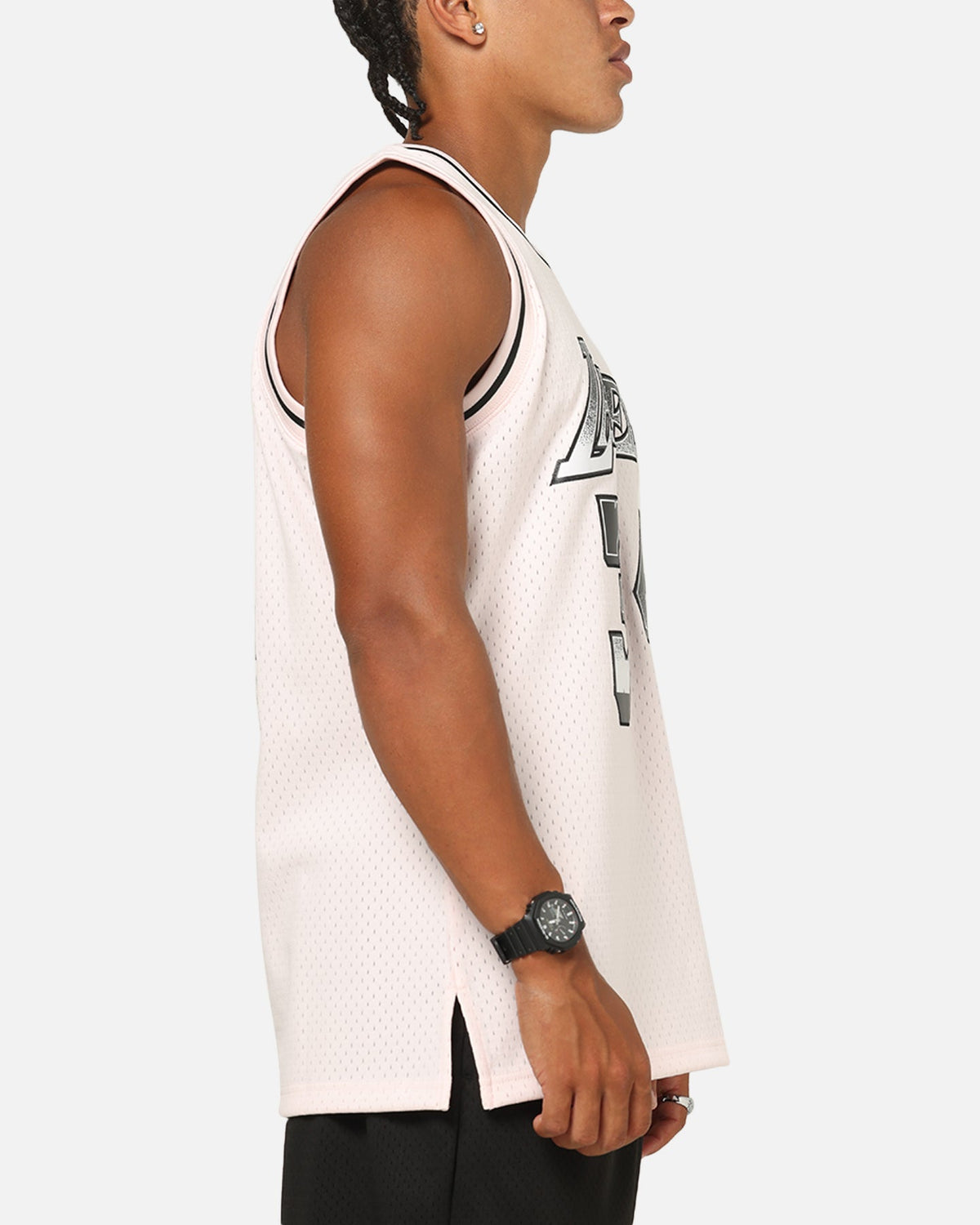 Mitchell & Ness Los Angeles Lakers Shaquille O'Neal LA Champ Swing Jersey Pink