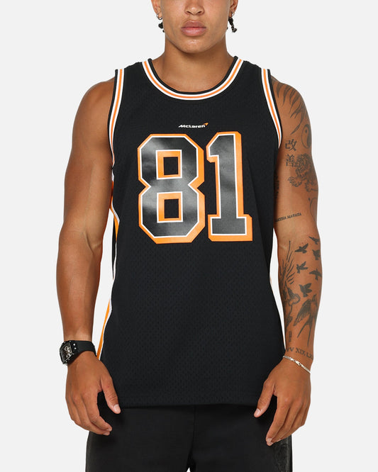 Mitchell & Ness X Mclaren Oscar Piastri Swing Jersey Black/Papaya