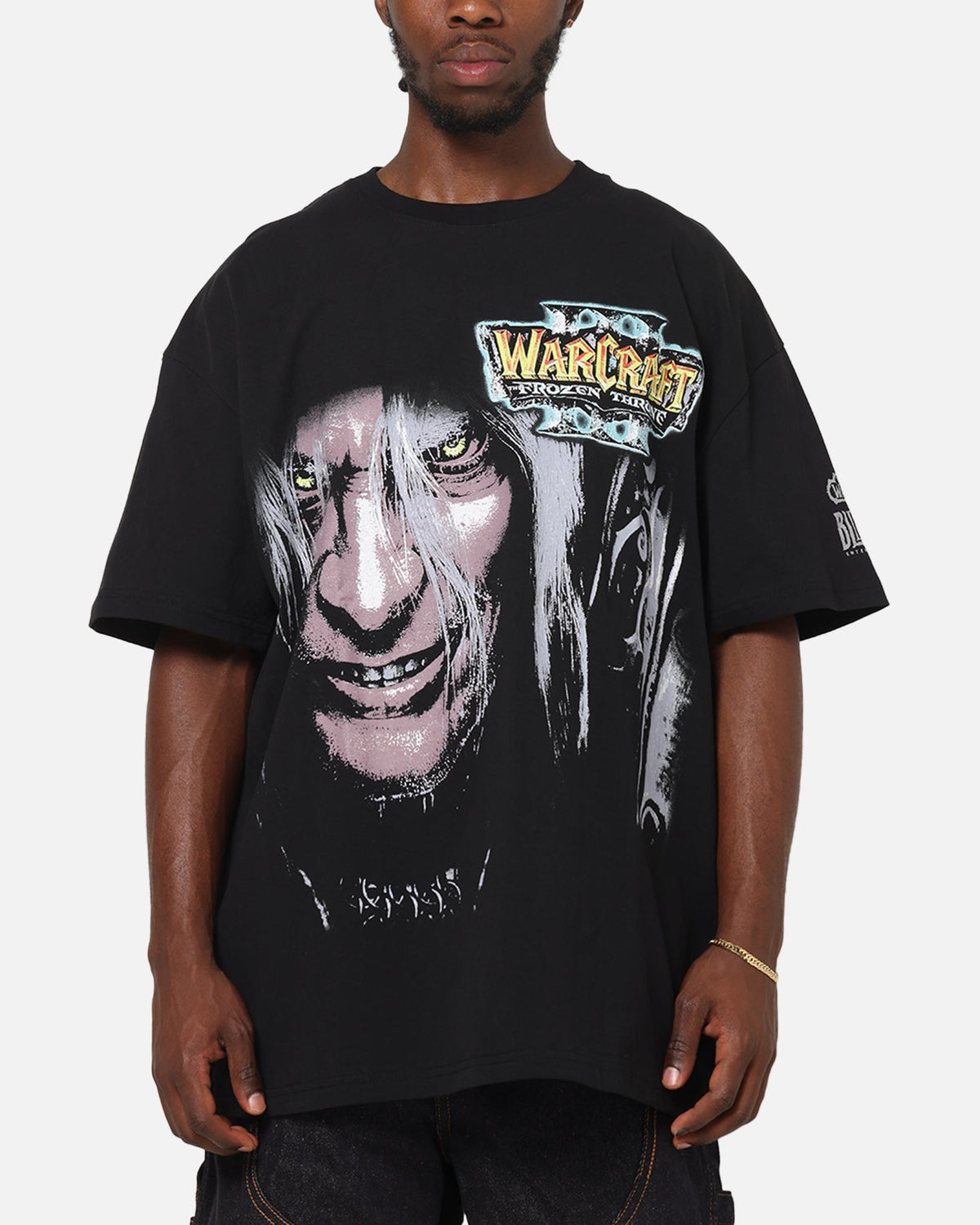 73Studio X Warcraft III: The Frozen Throne Heavy T-Shirt Black