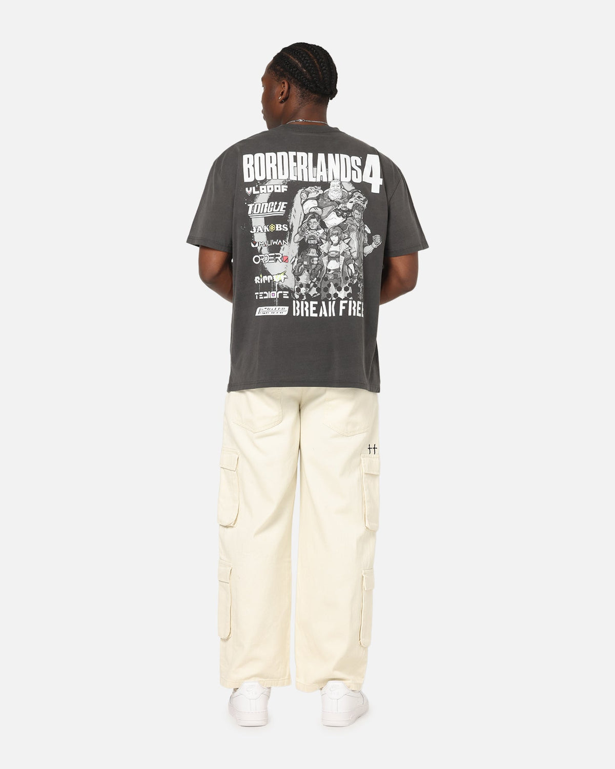 73Studio X Borderlands 4 Break Free T-Shirt Black Wash