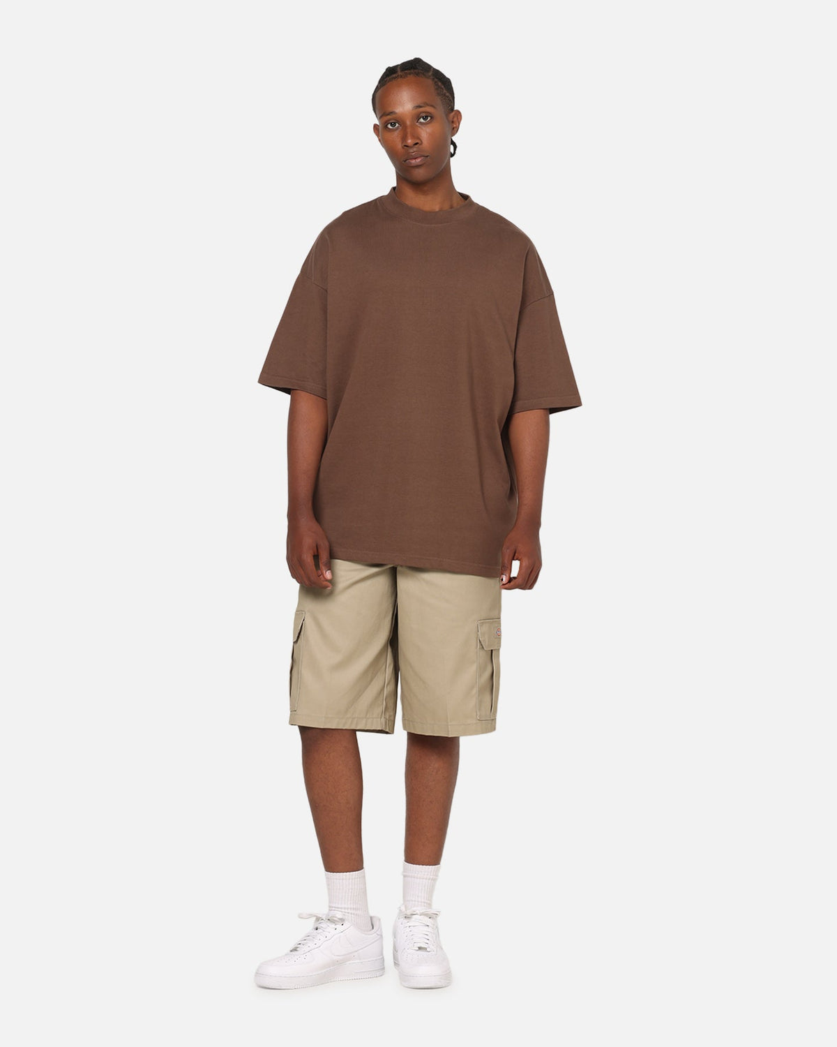 American Thrift Everyday Oversized T-Shirt Brown