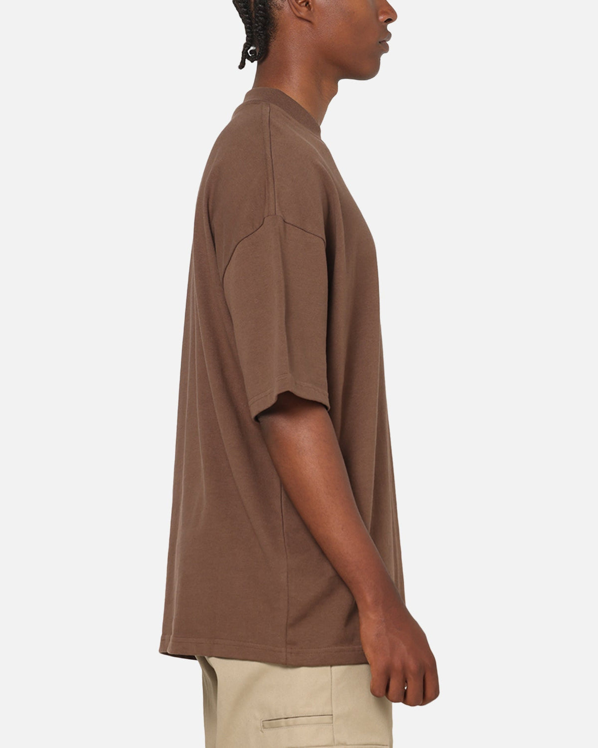 American Thrift Everyday Oversized T-Shirt Brown