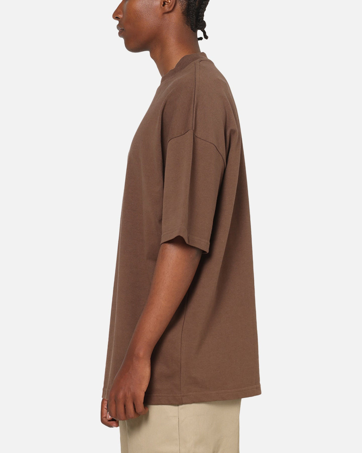 American Thrift Everyday Oversized T-Shirt Brown