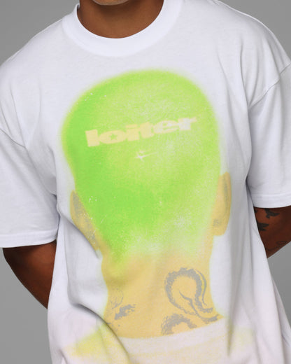 Loiter Backview T-Shirt White