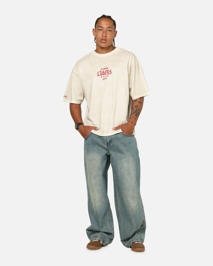 Mitchell & Ness Los Angeles Lakers Star T-Shirt Vintage White