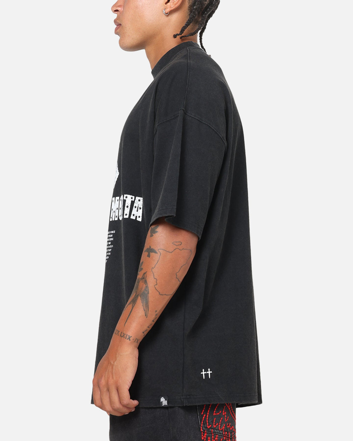 Saint Morta Heavenly Dominion T-Shirt Black Wash