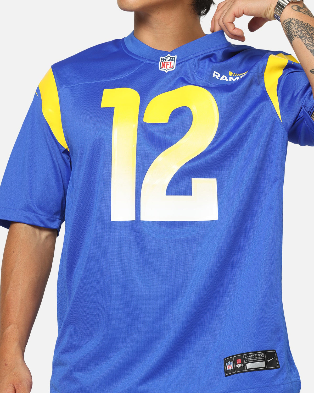 Nike Los Angeles Rams Puka Nacua #12 Home Game NFL Jersey Blue