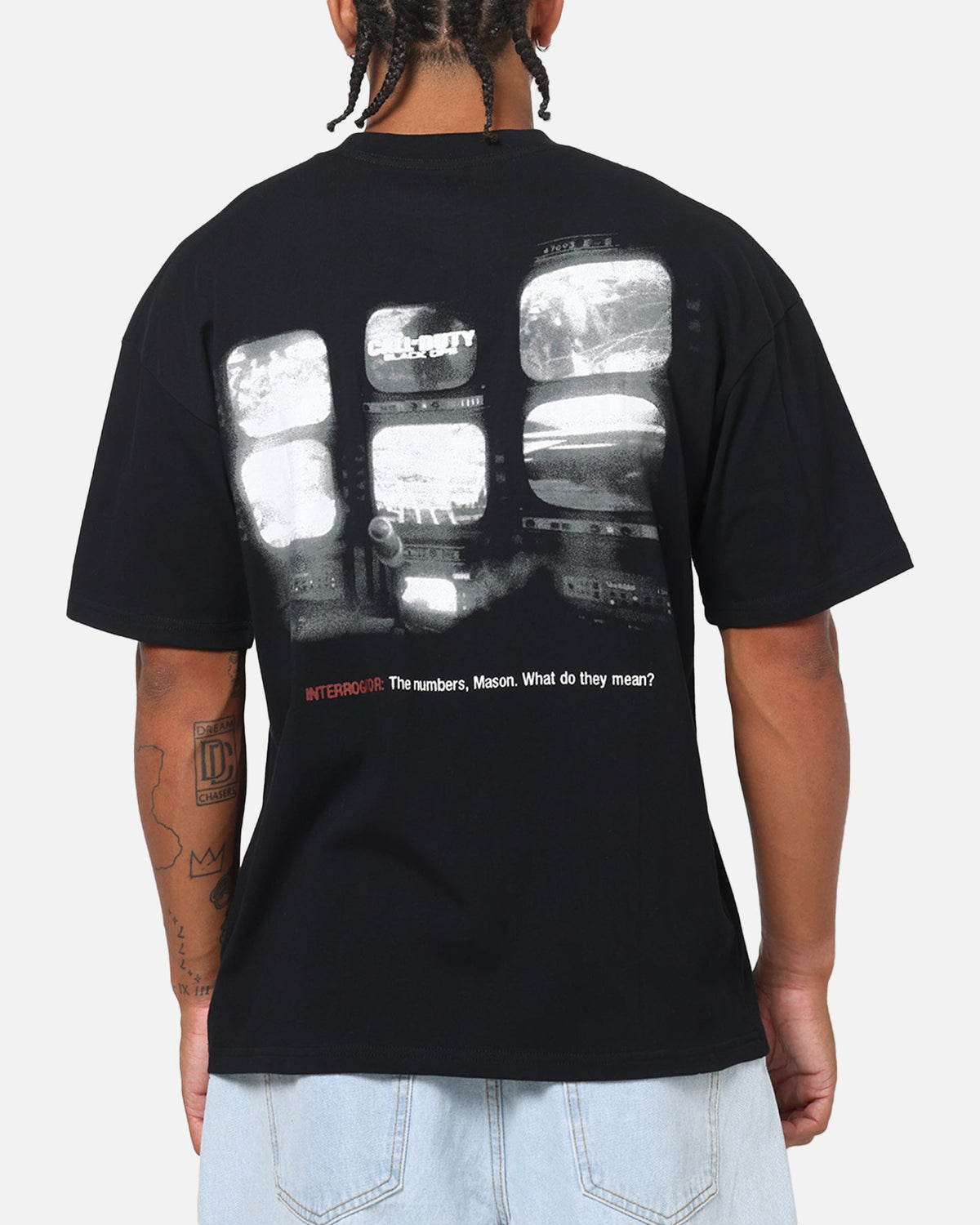 73Studio X Call Of Duty Black Ops The Numbers Mason T-Shirt Black