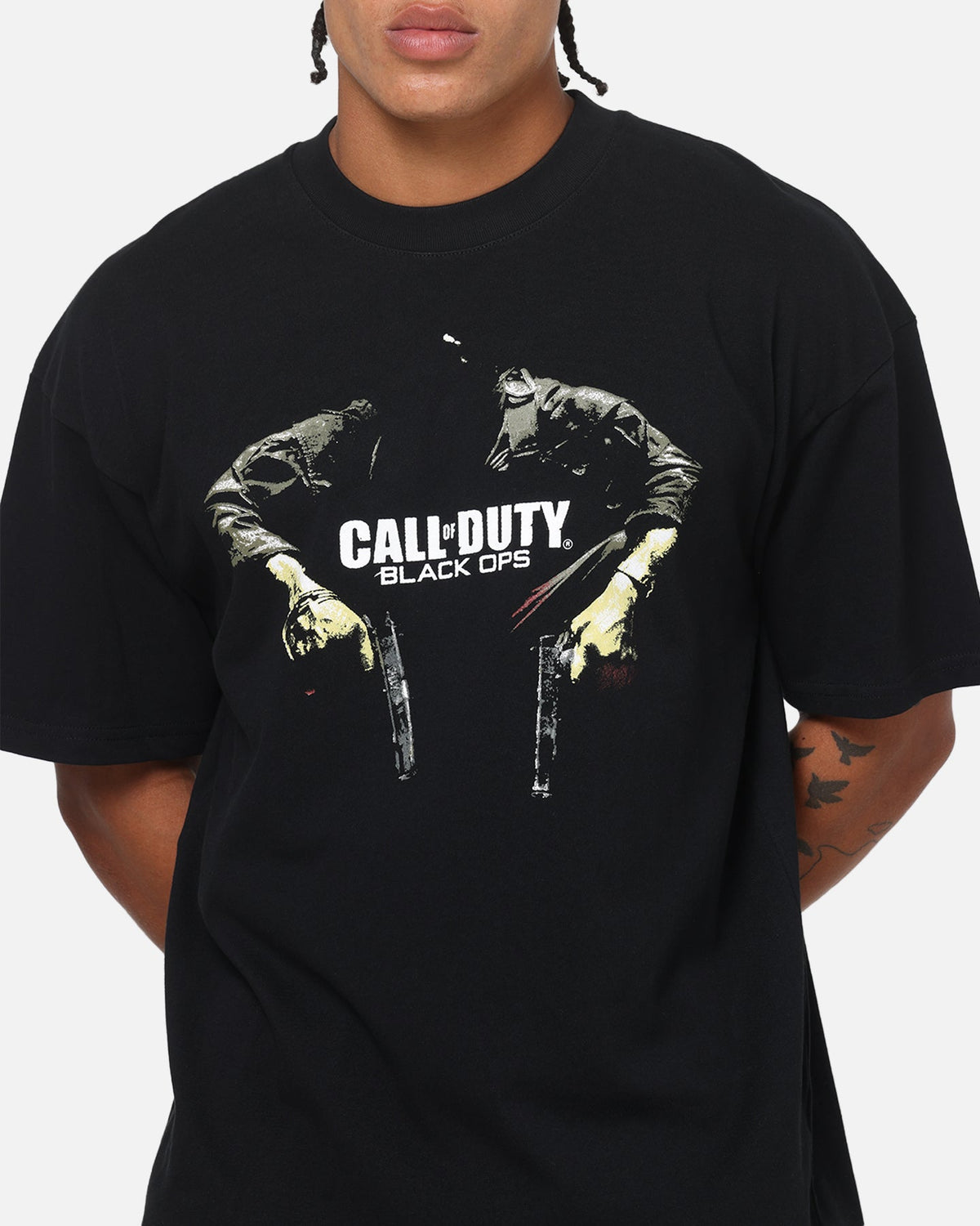 73Studio X Call Of Duty Black Ops The Numbers Mason T-Shirt Black
