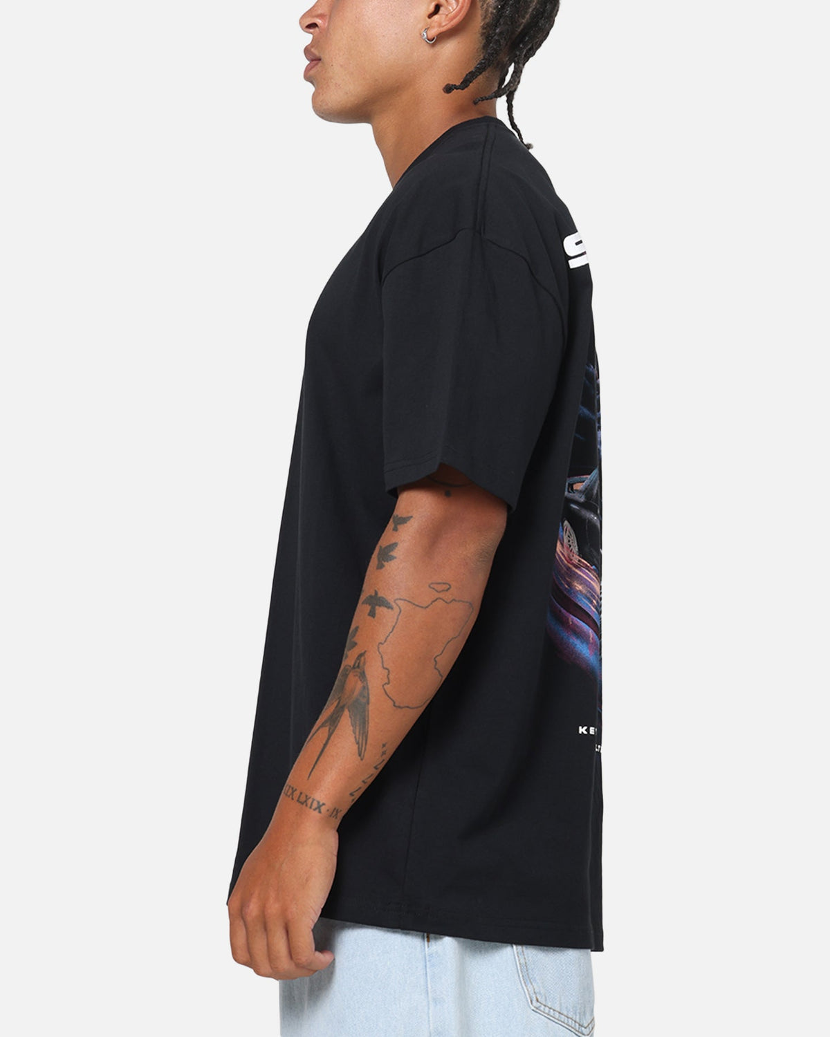 Key Street R32 Storm Heavy T-Shirt Black