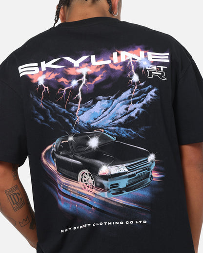 Key Street R32 Storm Heavy T-Shirt Black