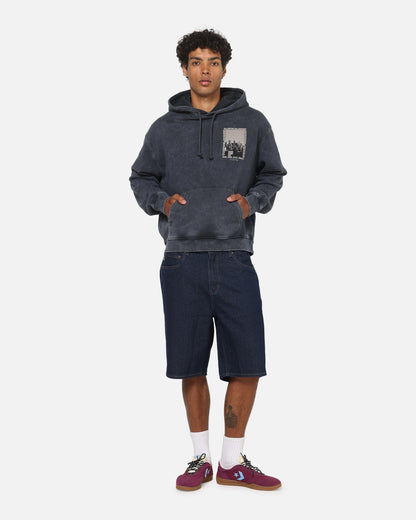 Tommy Jeans Washed Photo City Hoodie Black