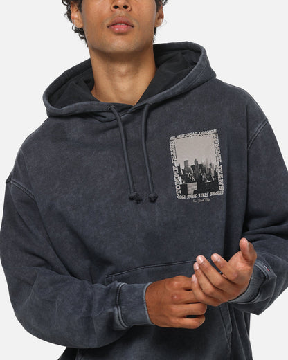 Tommy Jeans Washed Photo City Hoodie Black