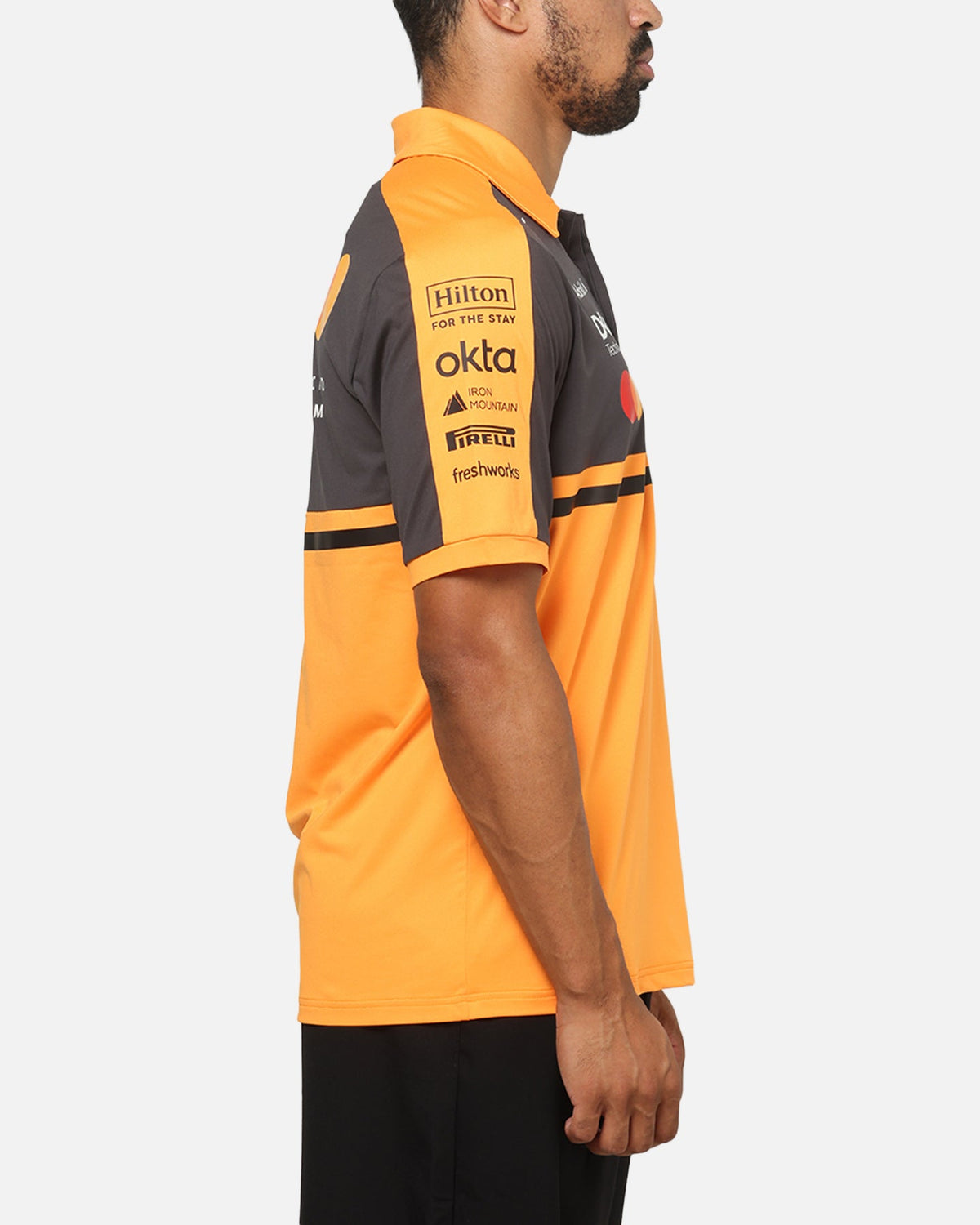 Puma X Mclaren F1 Team Replica Polo Shirt Papaya