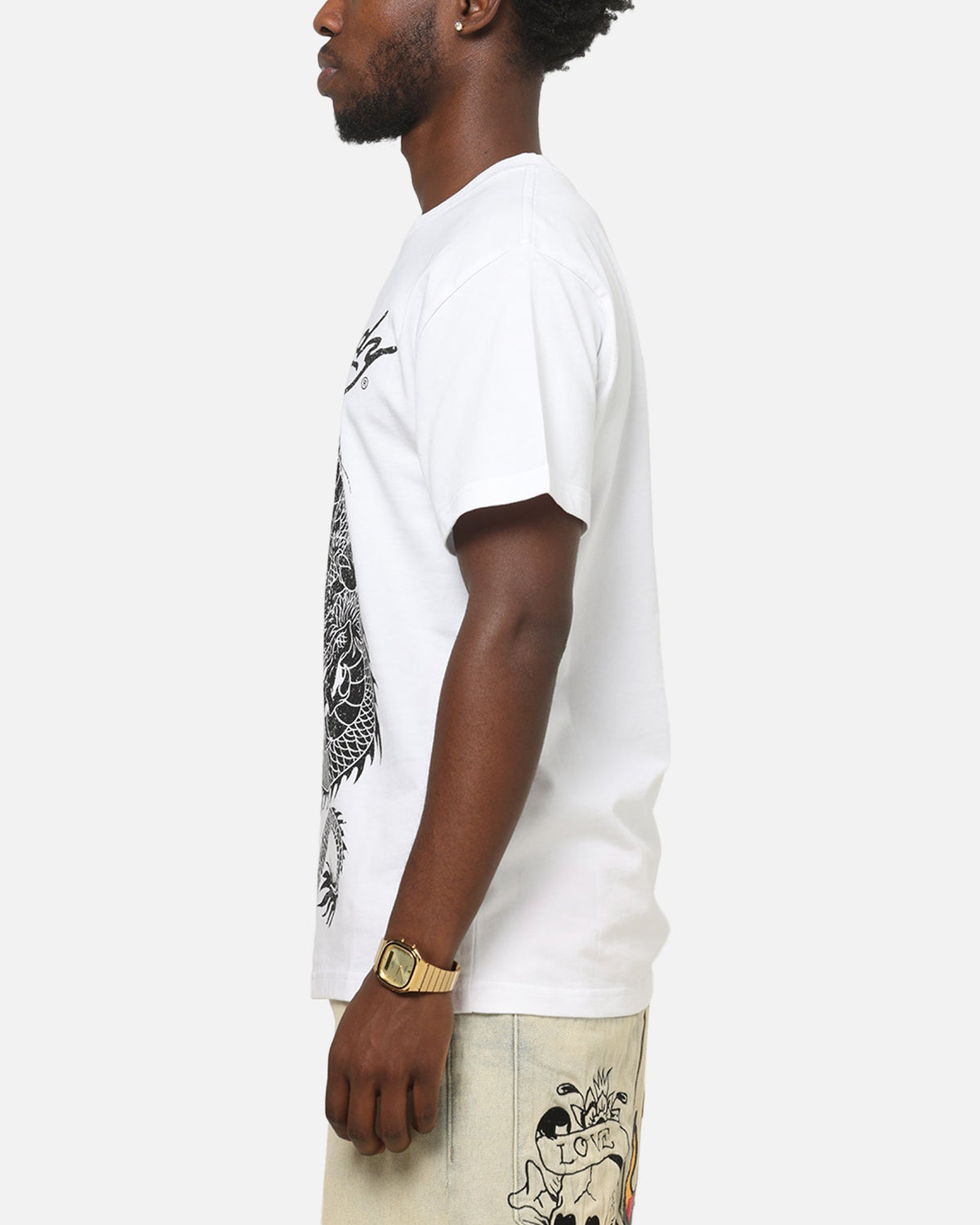 Ed Hardy Euro Fitted T-Shirt White
