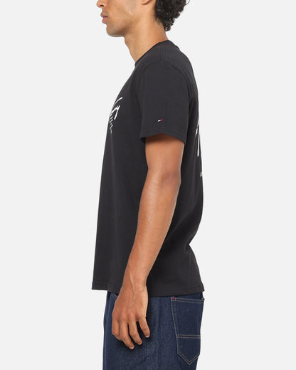 Tommy Jeans Regular Sign City T-Shirt Black