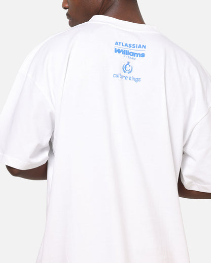 Culture Kings X Atlassian Williams F1 Team Heavy T-Shirt White