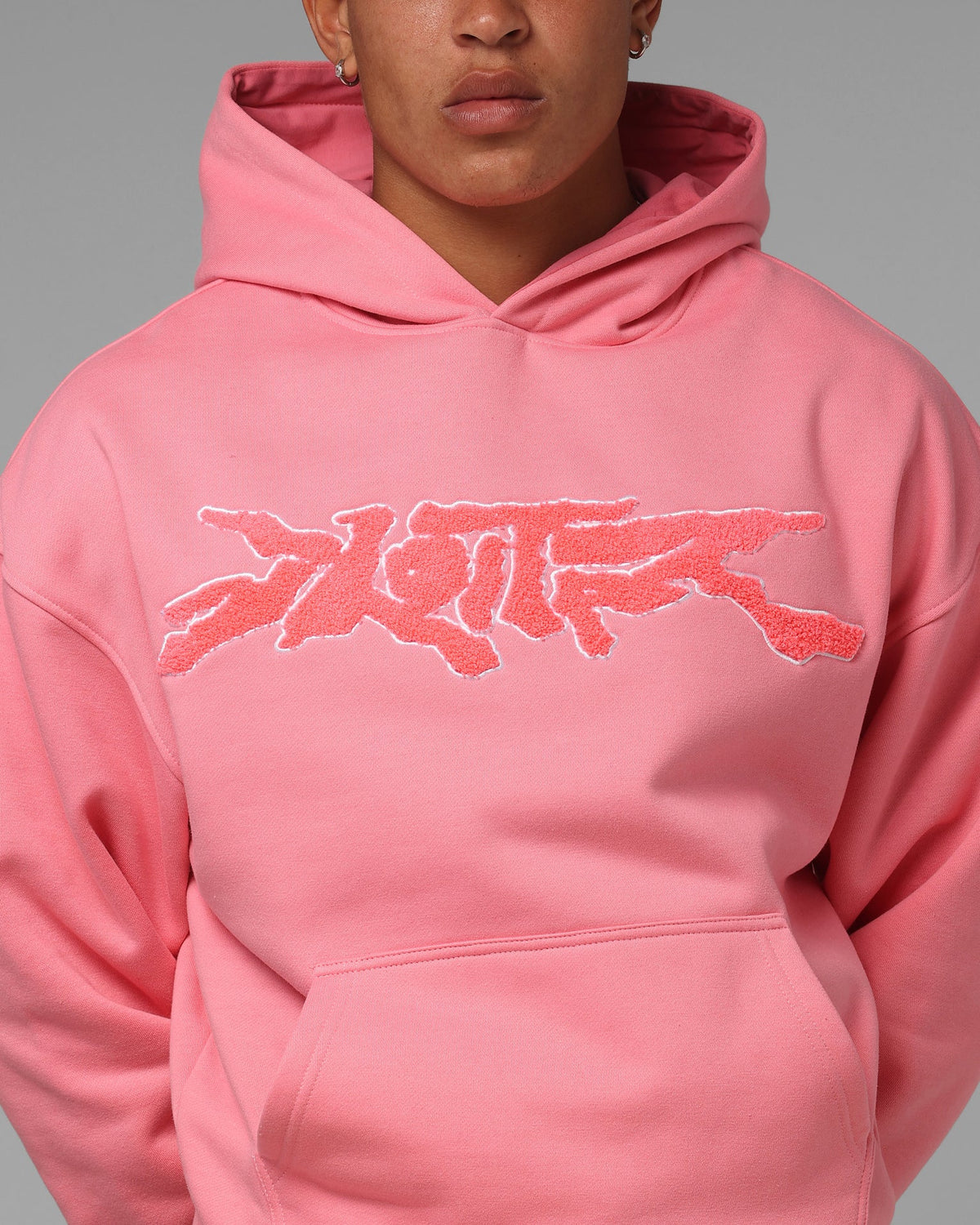 Loiter Global Hoodie Pink