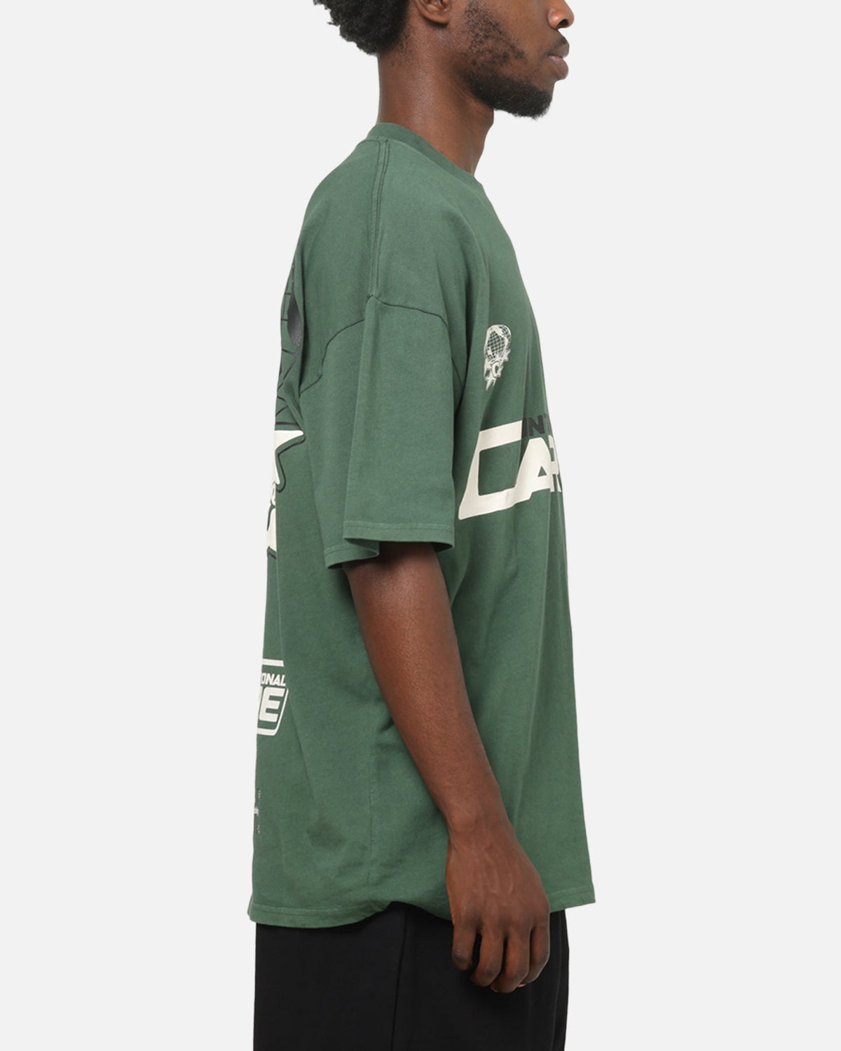 Carre International Globe T-Shirt Forest Green
