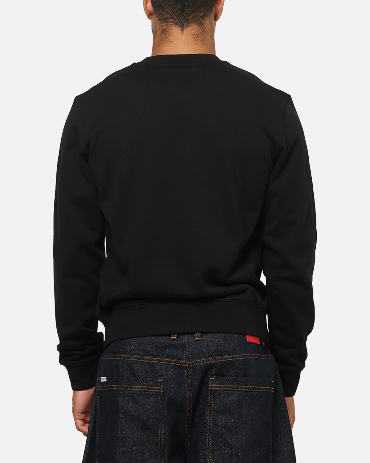 Lacoste Originals Croc Graphic Crewneck Black
