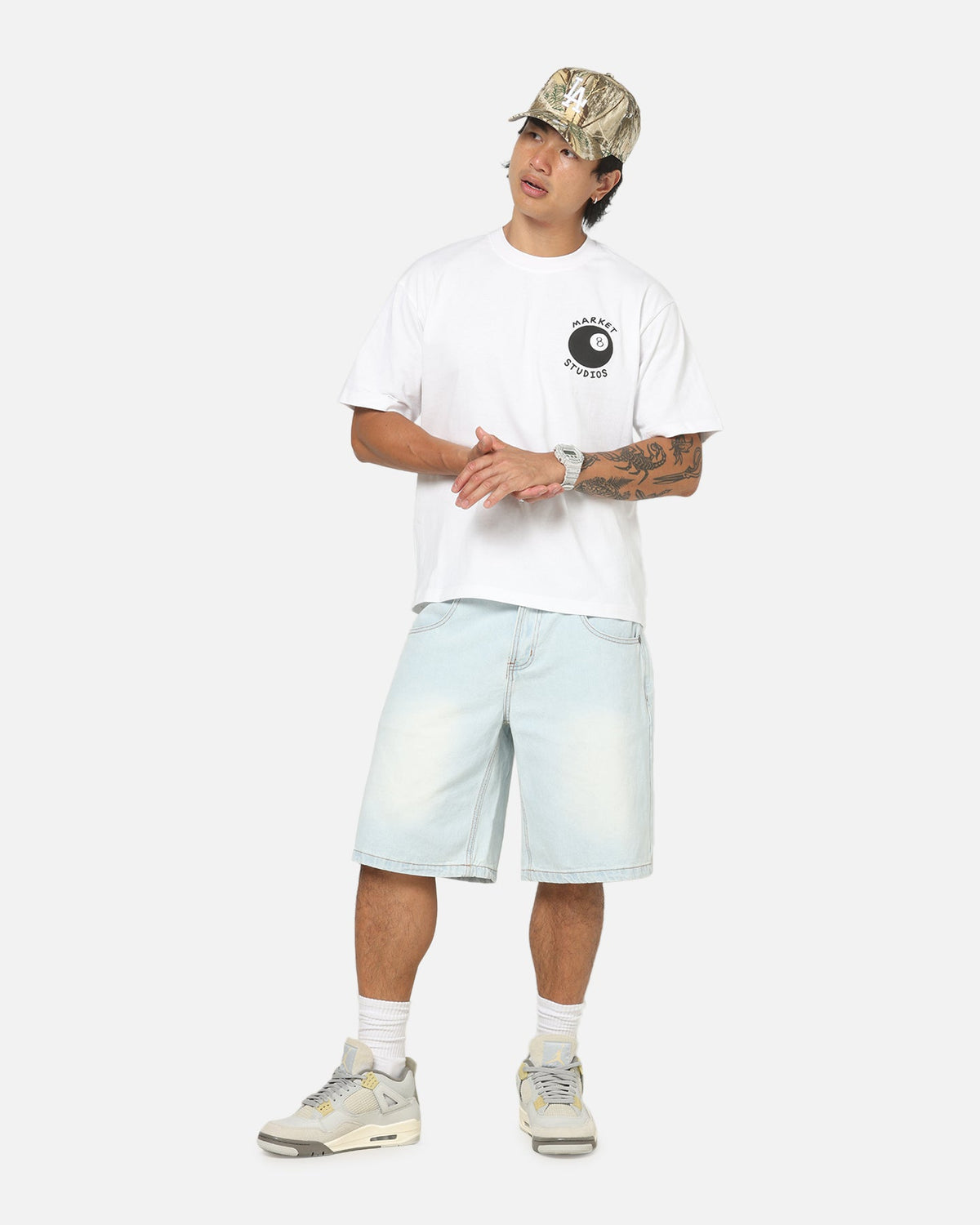 Market Eight Ball T-Shirt White