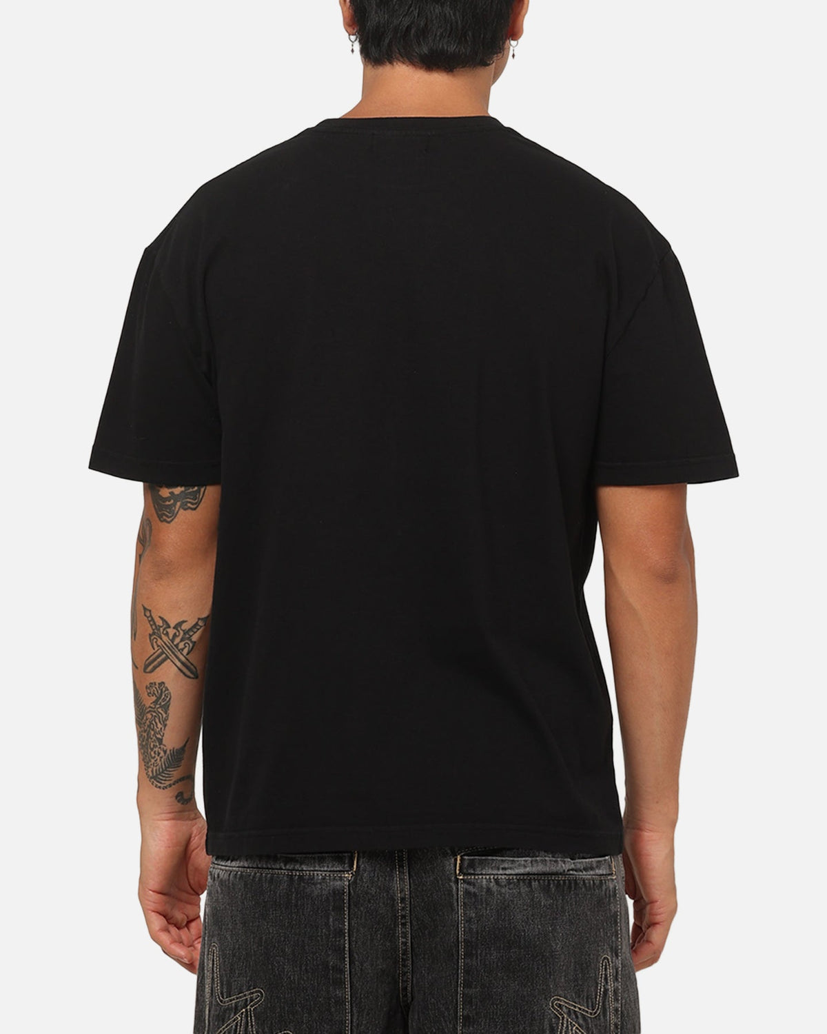 X-Large Peace Frog T-Shirt Pigment Black