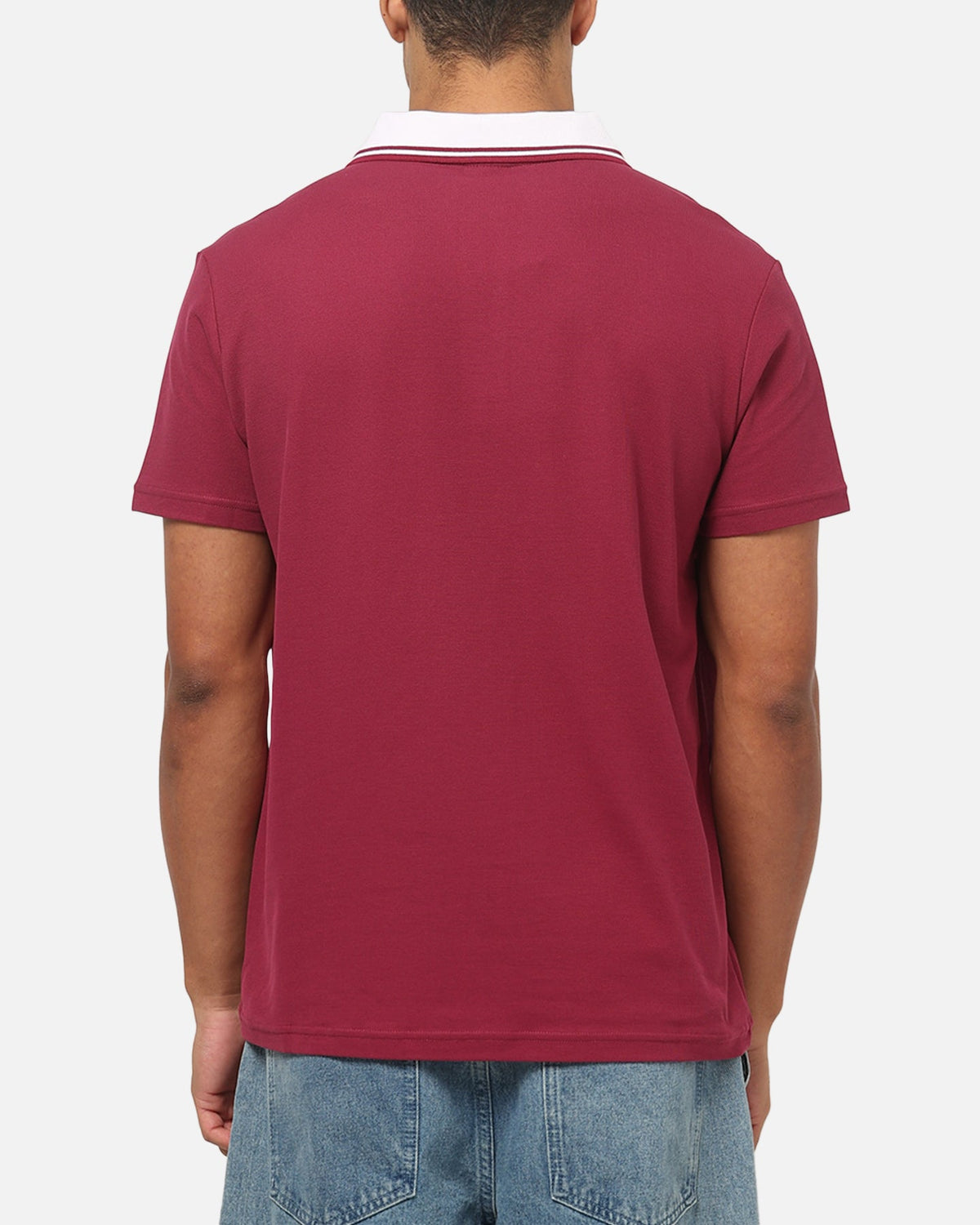 Bleacher Athletic Manly Warringah Sea Eagles NRL Adult Golf Polo T-Shirt Maroon