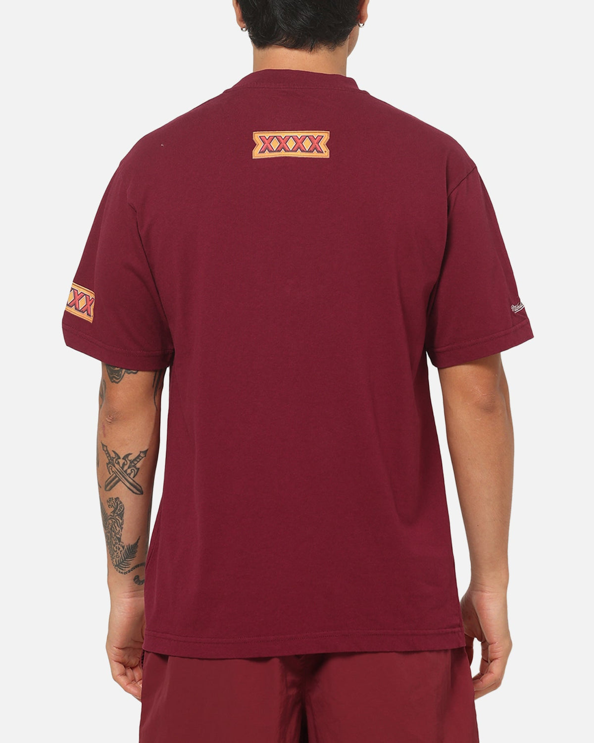 Mitchell & Ness Queensland Maroons Vintage T-Shirt Maroon