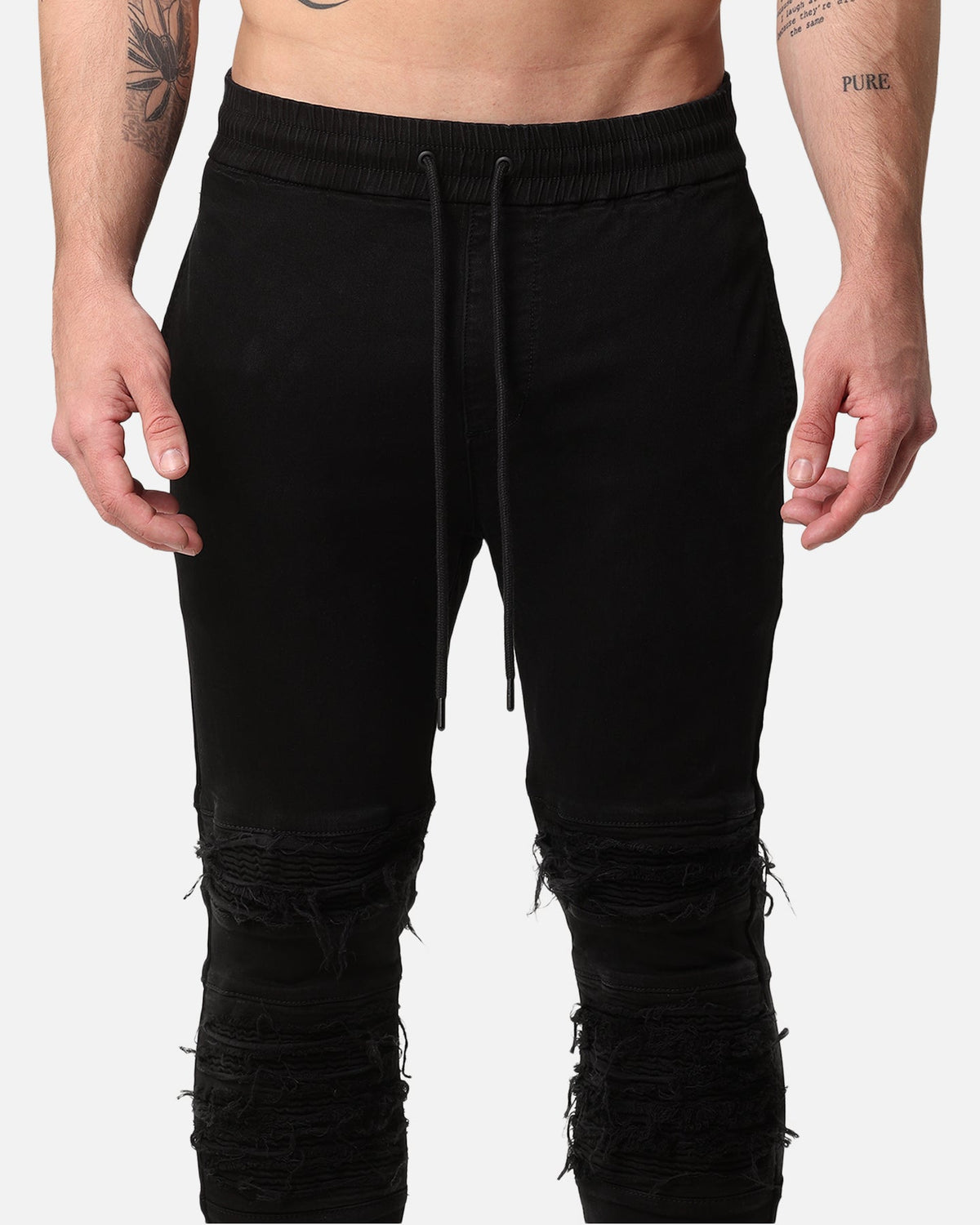 Saint Morta Abolished Joggers Black